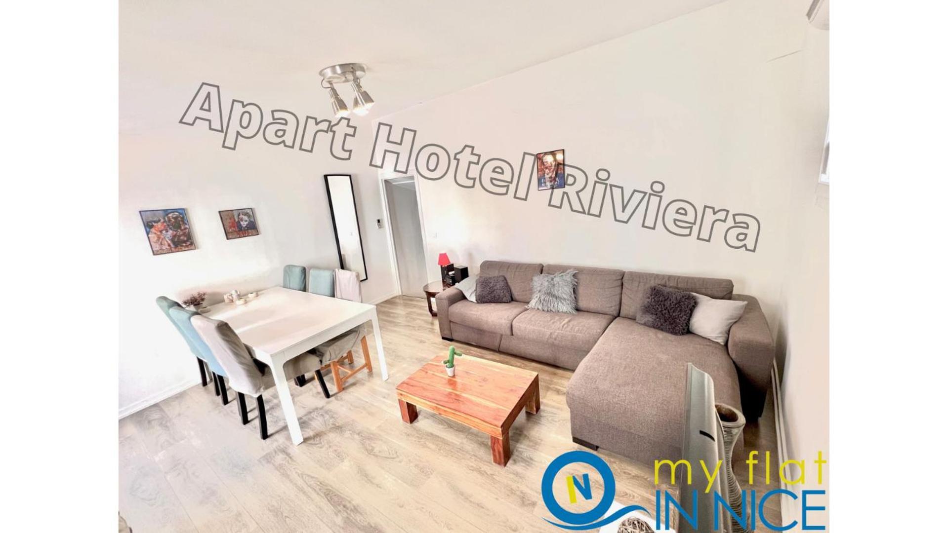 Aparthotel Riviera - Nice Cote D'Azur - Old Town - Promenade Des Anglais 外观 照片