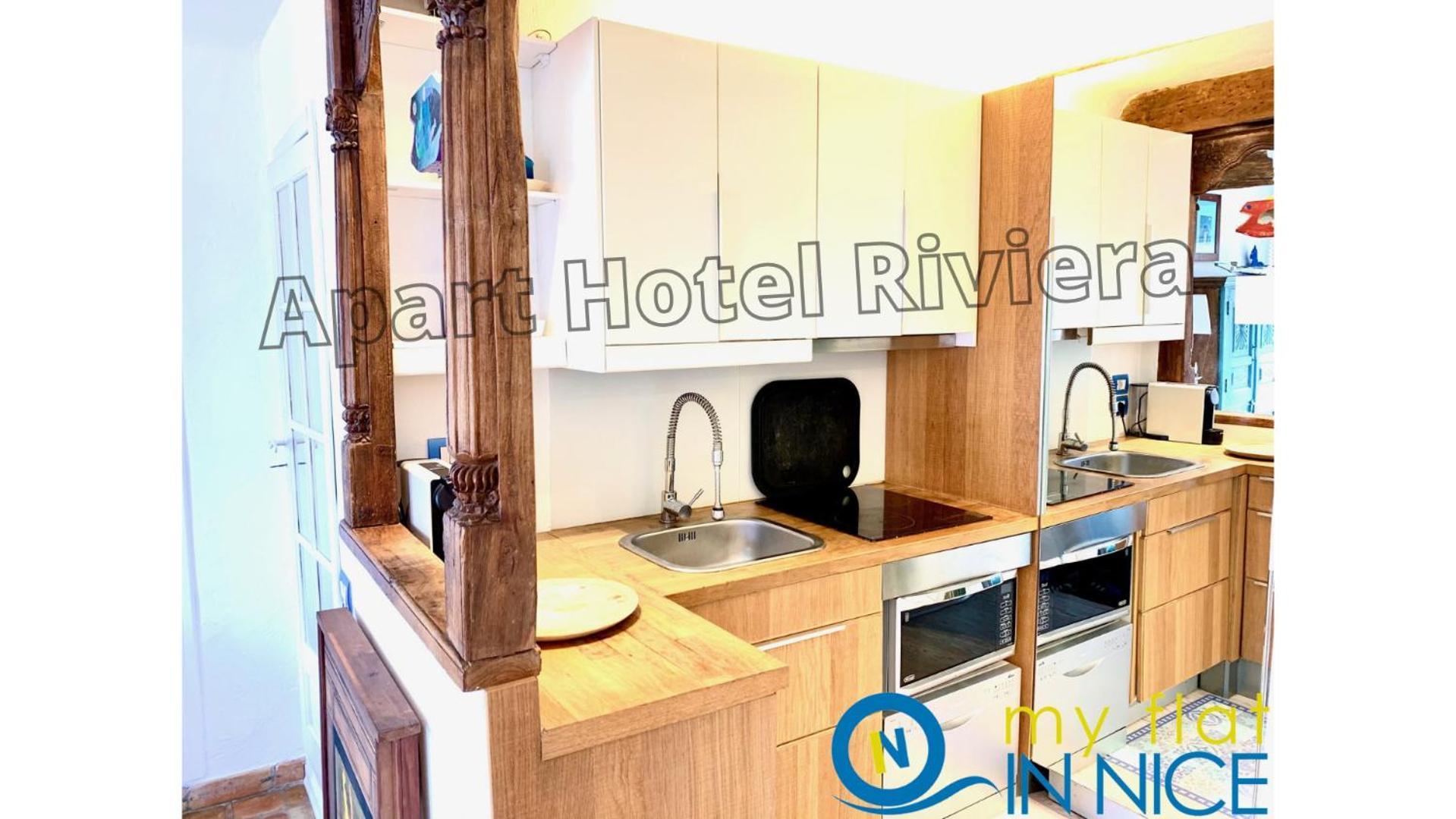 Aparthotel Riviera - Nice Cote D'Azur - Old Town - Promenade Des Anglais 外观 照片
