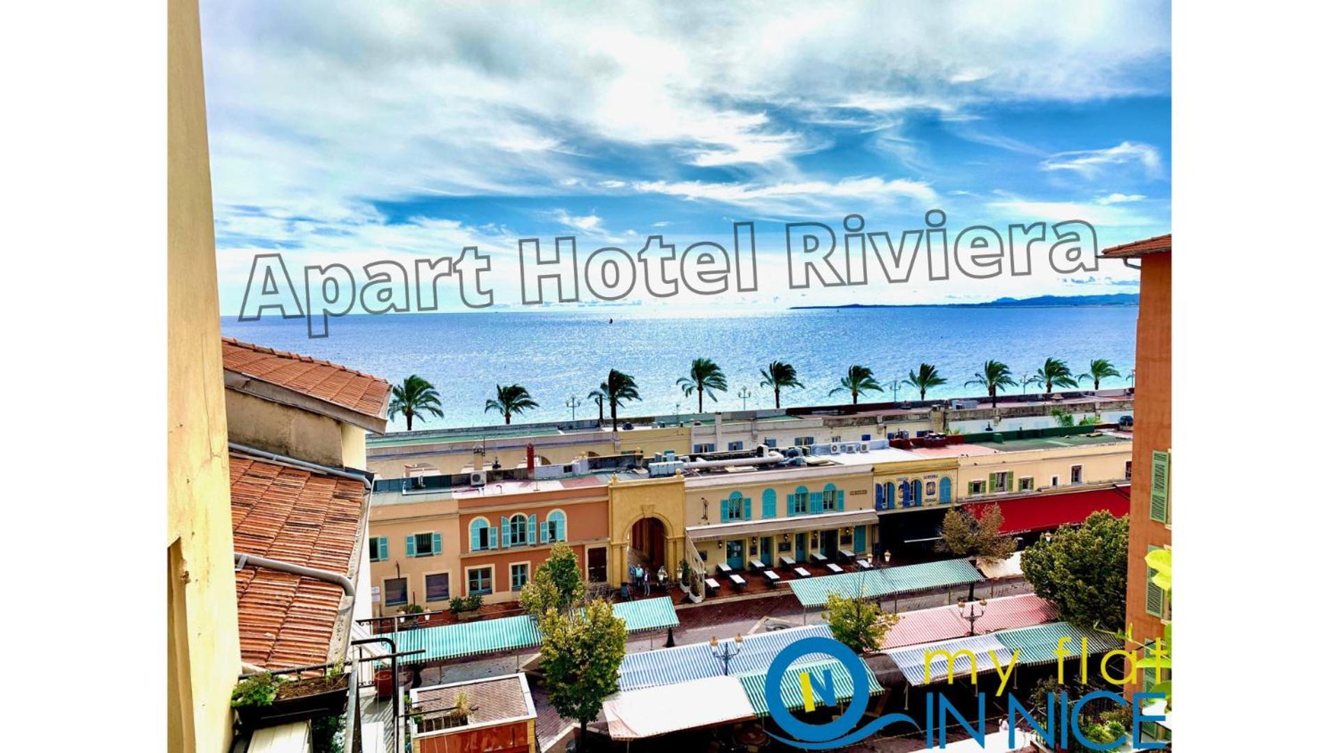 Aparthotel Riviera - Nice Cote D'Azur - Old Town - Promenade Des Anglais 外观 照片